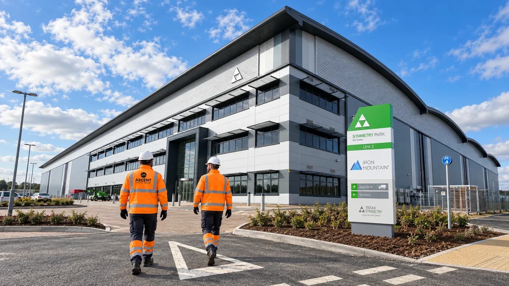 Symmetry Park: security across two warehouses