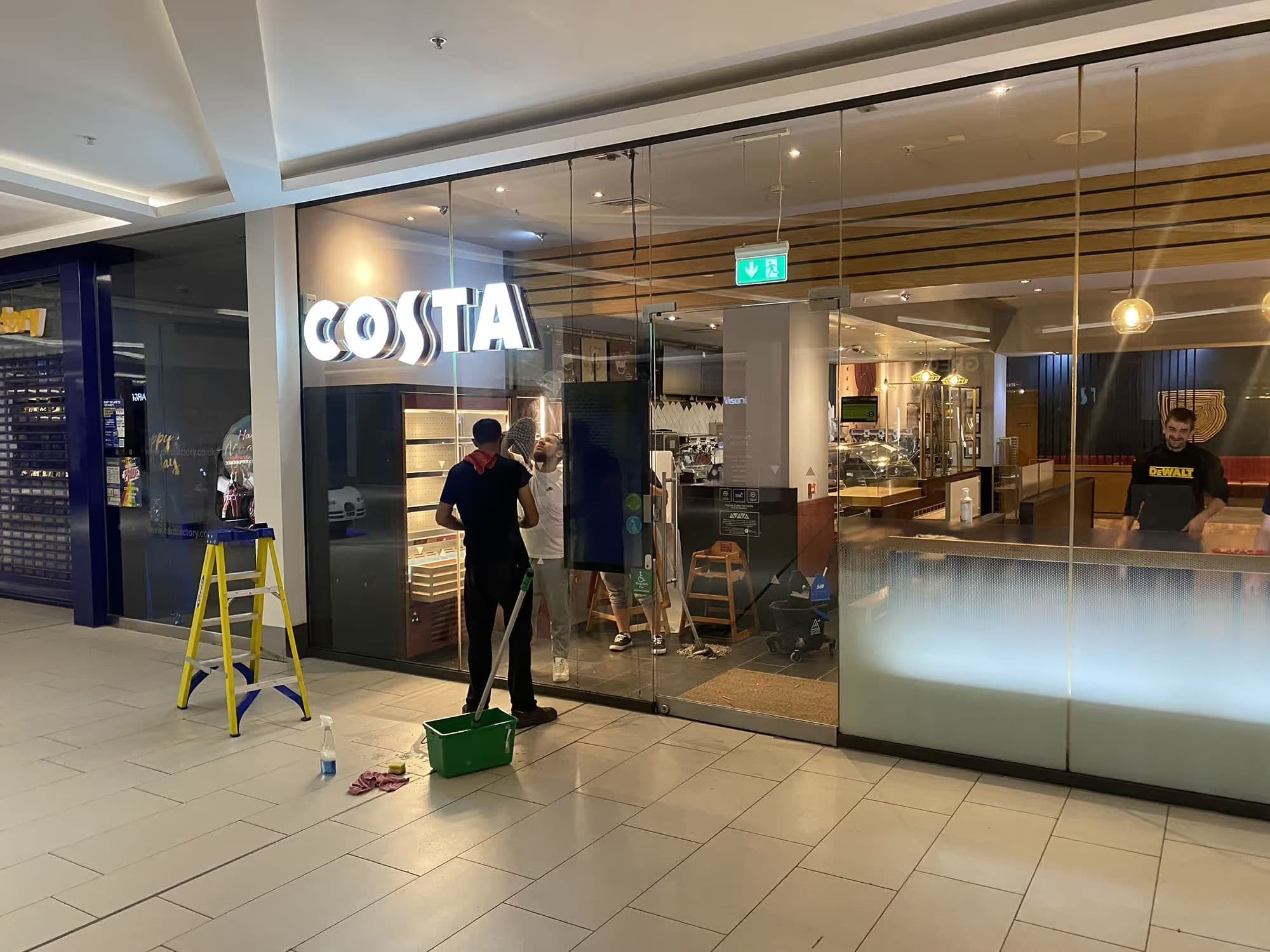 Costa Coffee: 60 stores, zero accidents
